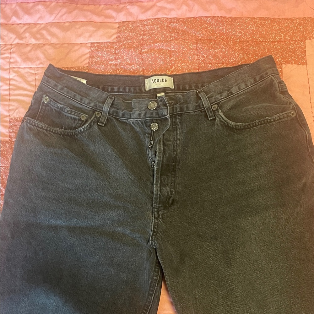 Agolde Women's Dark Gray High Rise Jeans size 32